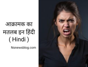 आक्रामकता क्या है - Meaning of Aggression in Hindi ( 2025 ) Best Guide