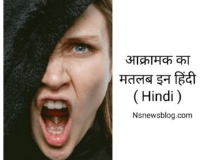 आक्रामकता क्या है - Meaning of Aggression in Hindi ( 2025 ) Best Guide